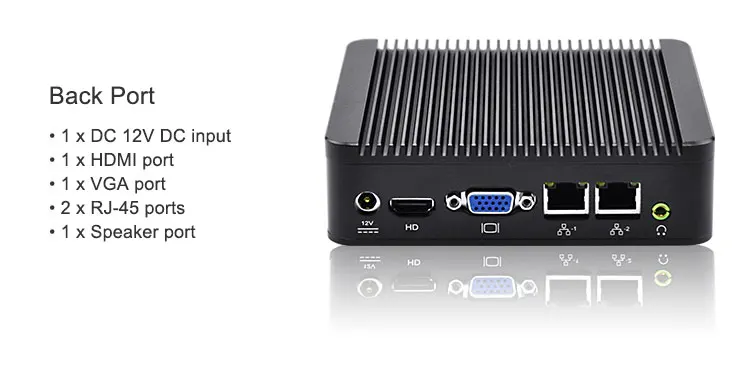  2019 дешевый pfSense mini брандмауэр ПК x86 без вентилятора pfsense