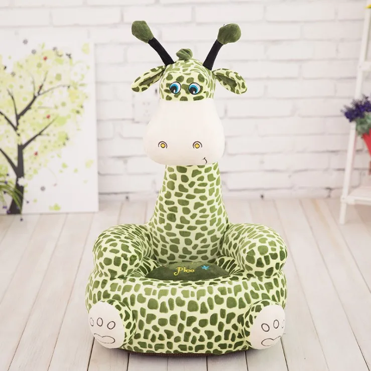 Soft Kids Baby Plush Sofa Chair Giraffe Elephant Animal Sofa