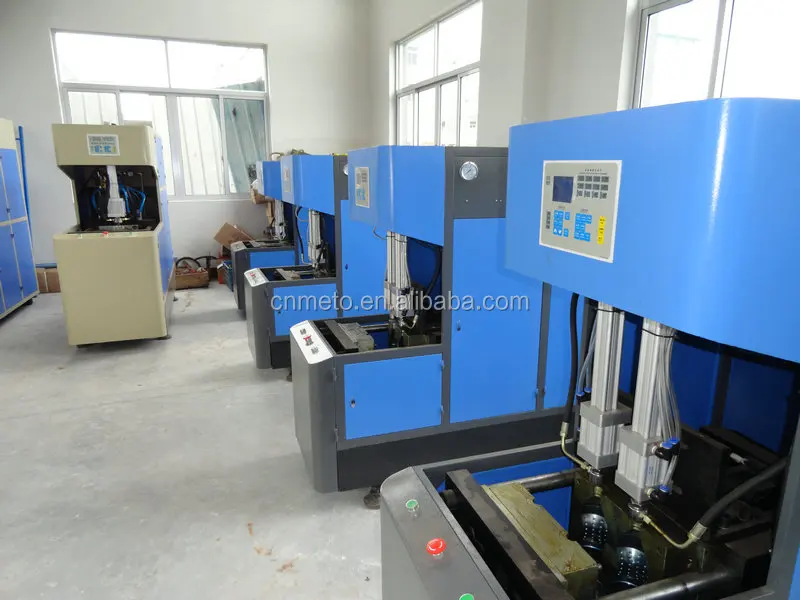 500ml pp pc pet bottles stretch semi automatic blow moulding mini blowing machine