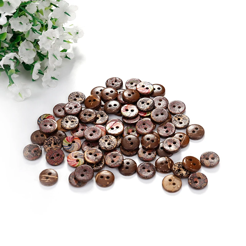 Wholesale Classic Round White Mother Of Pearl Shell Button