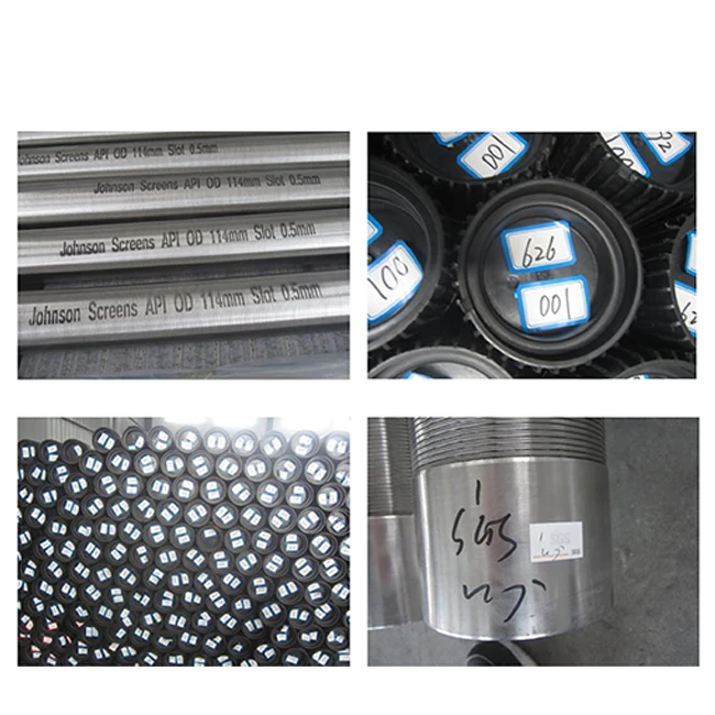 Stainless Steel Filter Mesh Water Well Casing Screen Johnson Screen