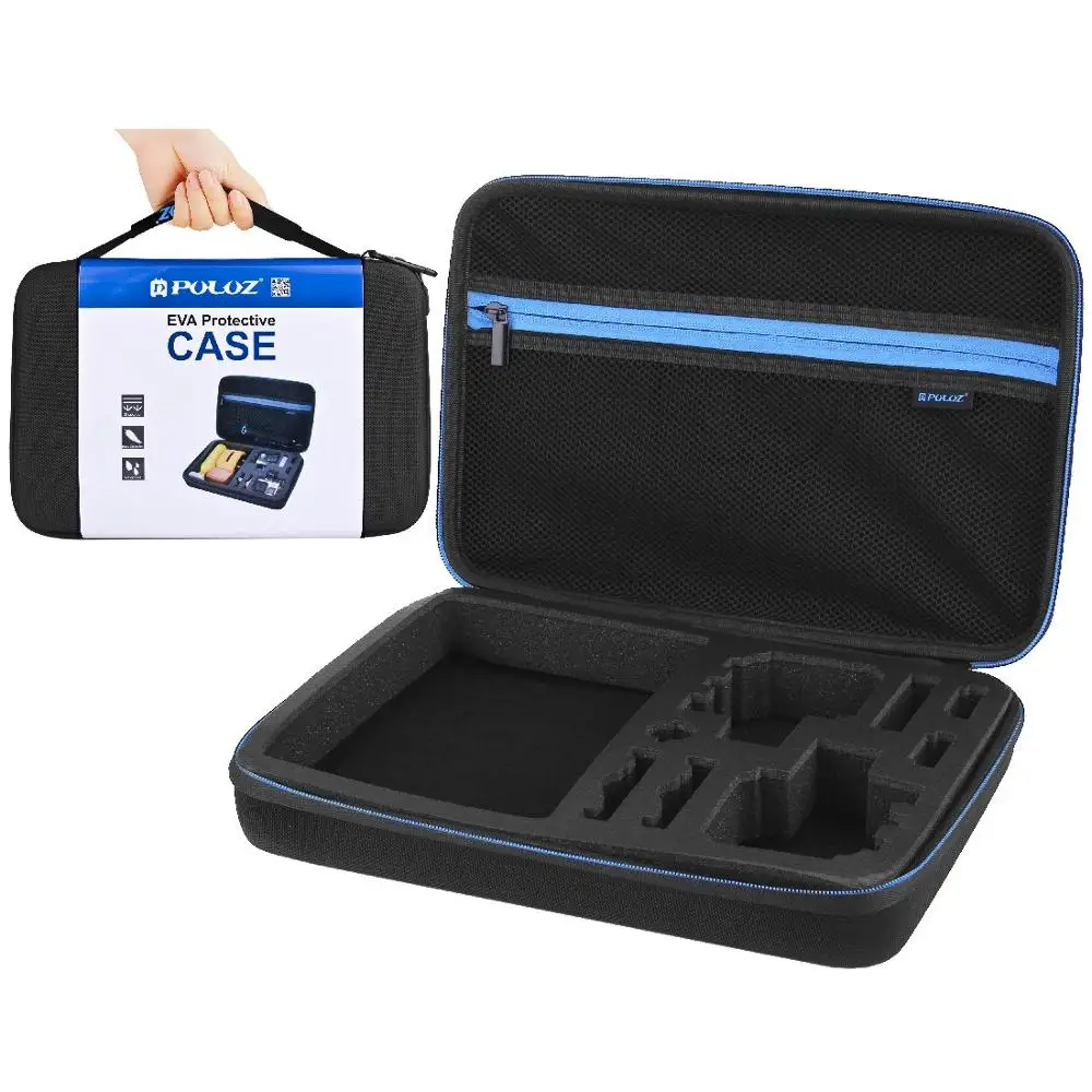 
2020 Custom EVA HDD Case, EVA Bag, Hard Shell EVA Case with foam cut-outs EC-018 