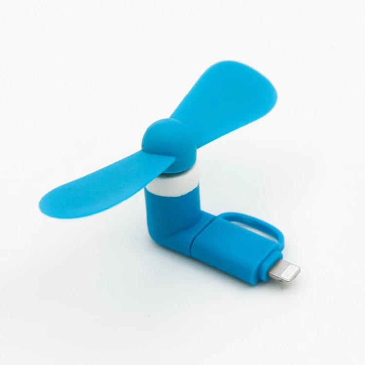 
Hot selling 2 IN 1 travel portable cell phone mini fan cooling cooler for USB 