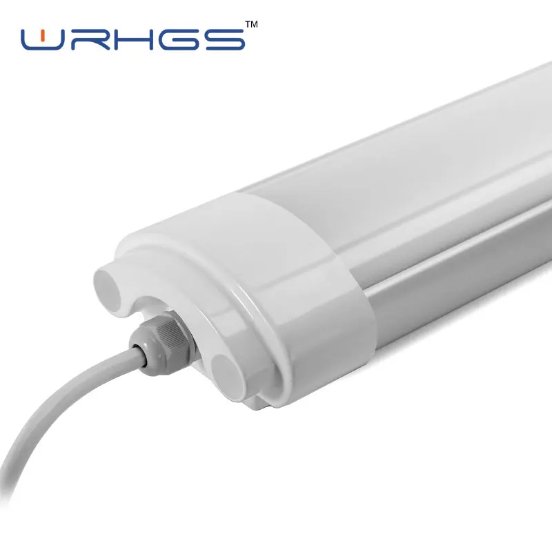
20w 40w 60w 100w led tri proof light emergency strip batten lighting fixture waterproof tube lamp ip 65 