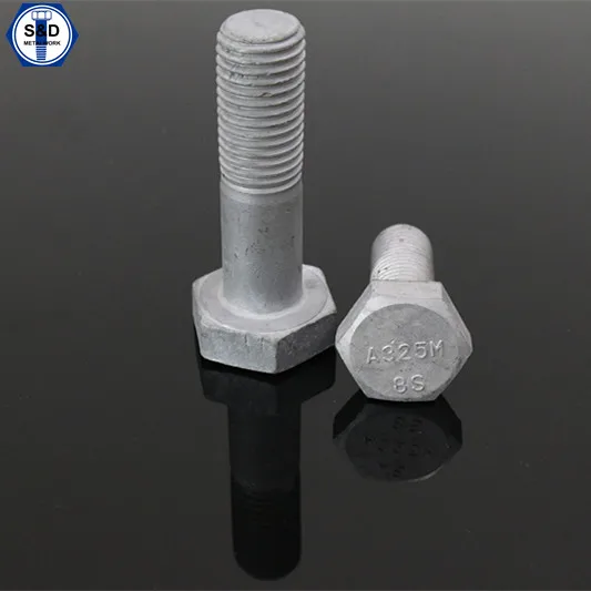 Factory supplier screw m20 astm a325 bolt high tension bolts and nuts