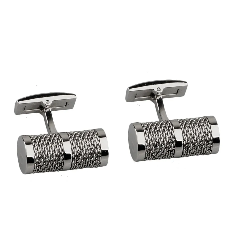 
Stainless Steel Stingray Chain Cufflinks Back 