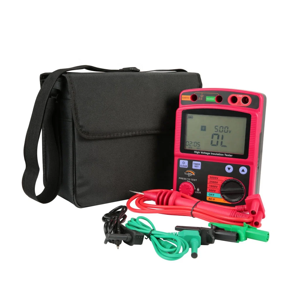 999 counts low price 5000V insulation resistance tester meter 5KV  megger with PI test