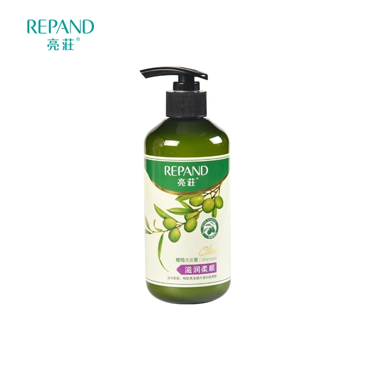 
Wholesale natural anti-dandruff moisturizing olive hair shampos bottle 350ml 750ml shampoo for adults 