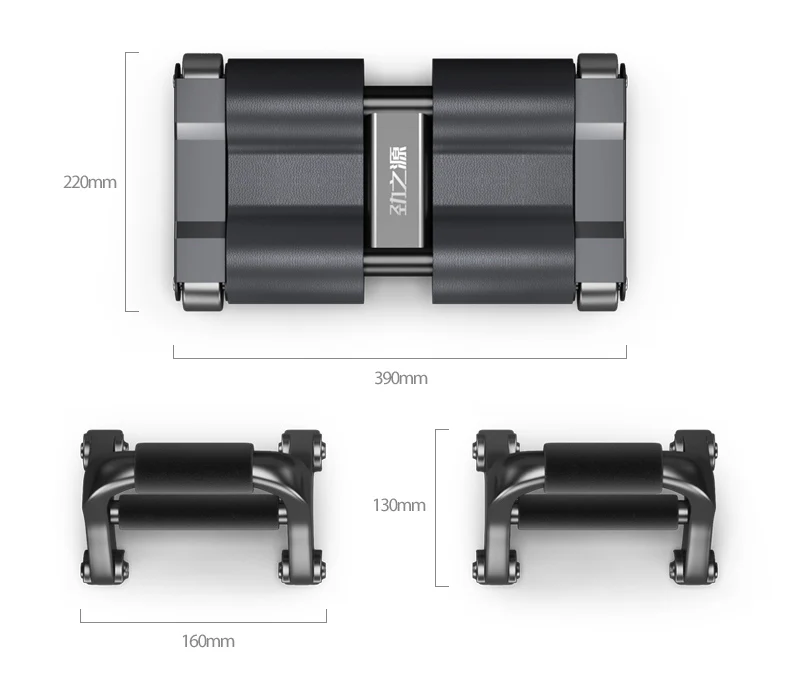 Ab Abdominal Exercise Roller trainer for Body Fitness Strength Training Machine AB Wheel Gym Tool