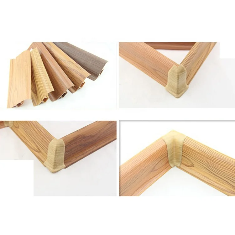 Flooring Accessories decorative pvc skirting board flooring profile pvc skirting