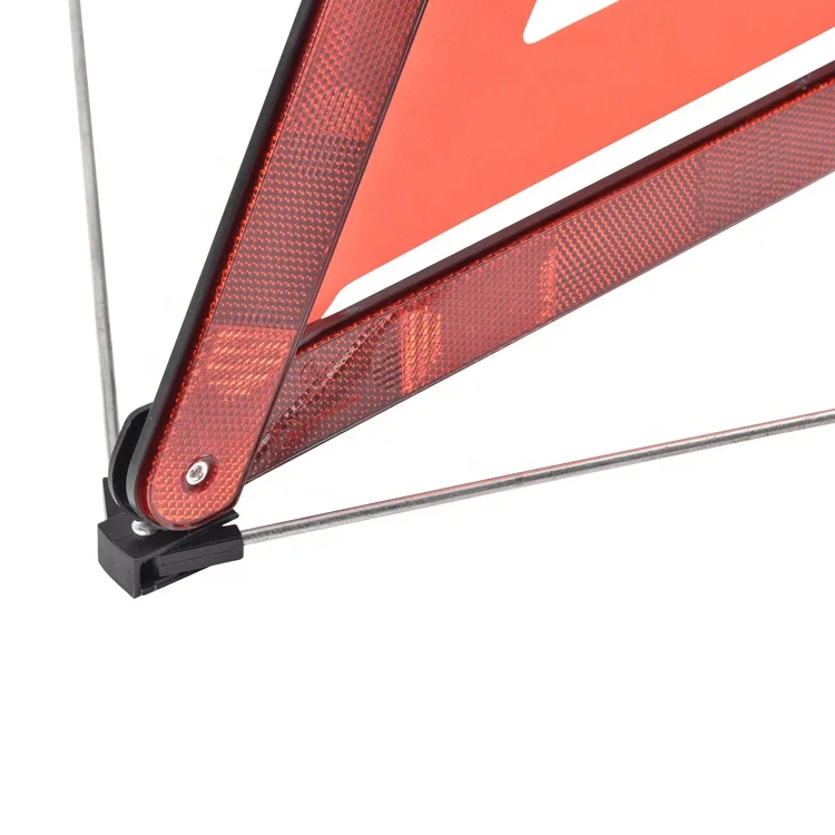 Hot sale ECE R27 car emergency traffic reflective professional warning triangle
