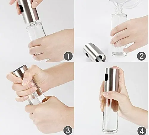 2021 hot sale Olive Oil Sprayer, Portable Oil Dispenser, Oil Spray Bottle for BBQ, Salad, Baking, Roasting, Grilling, Frying