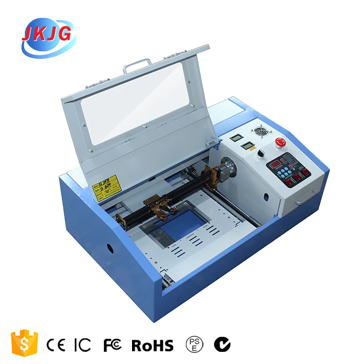 JINGKE 3020 40W 50W Small practical CO2 laser engraving machine