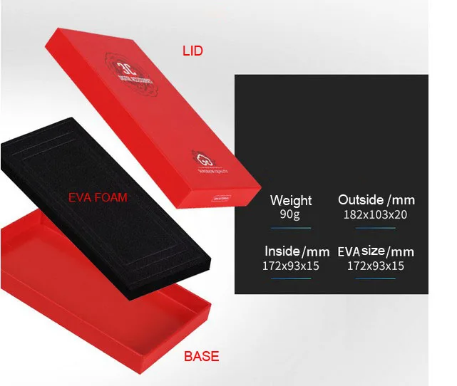 
Wholesale mobile i Phone 8 case packaging with EVA foam insert 