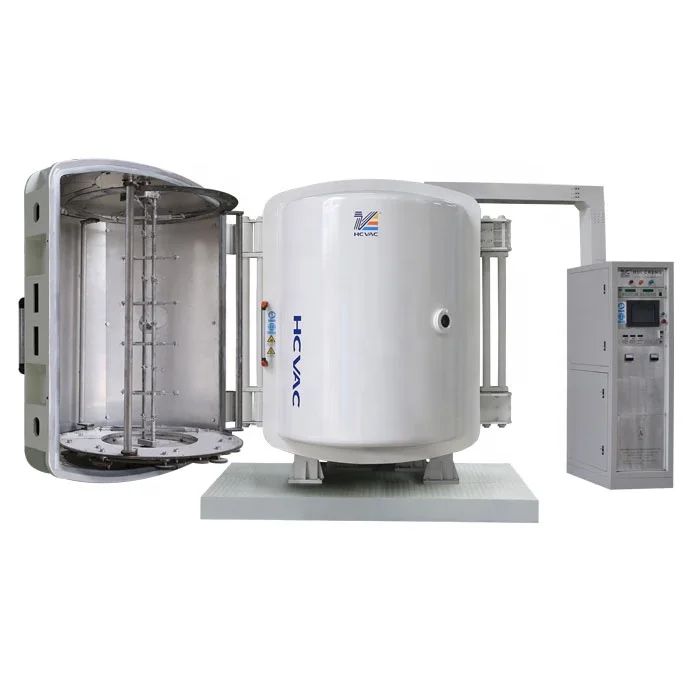 Пластиковые вилки и ложки HCVAC, вакуумная машина для метализации, пластиковые ложки, машина для нанесения серебряного покрытия