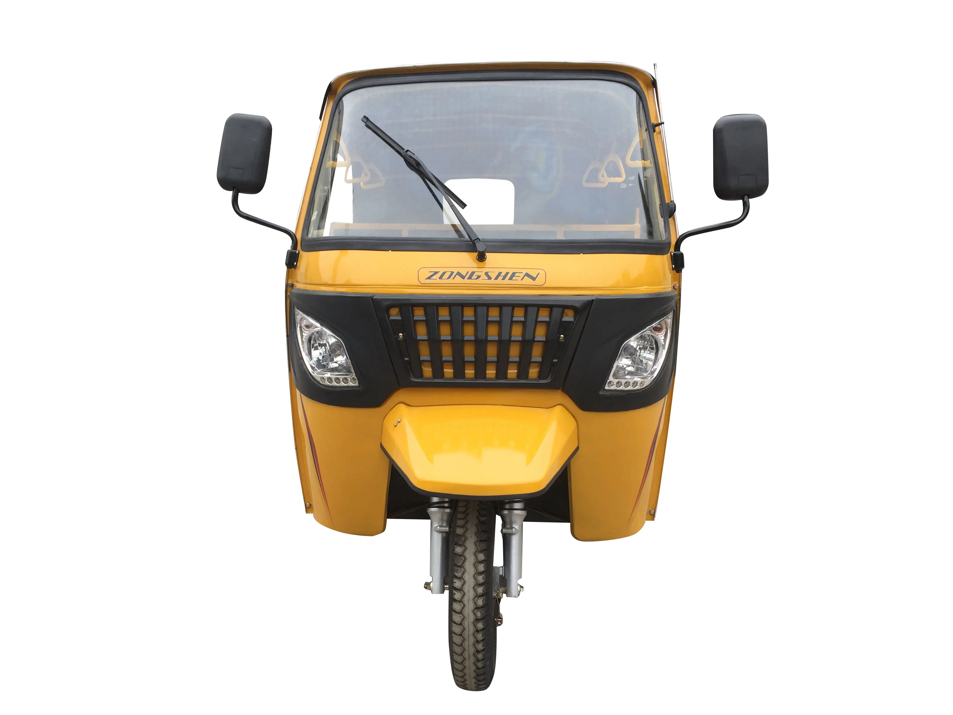 High performance motorized taxi tuk tuk rickshaw with passenger seat
