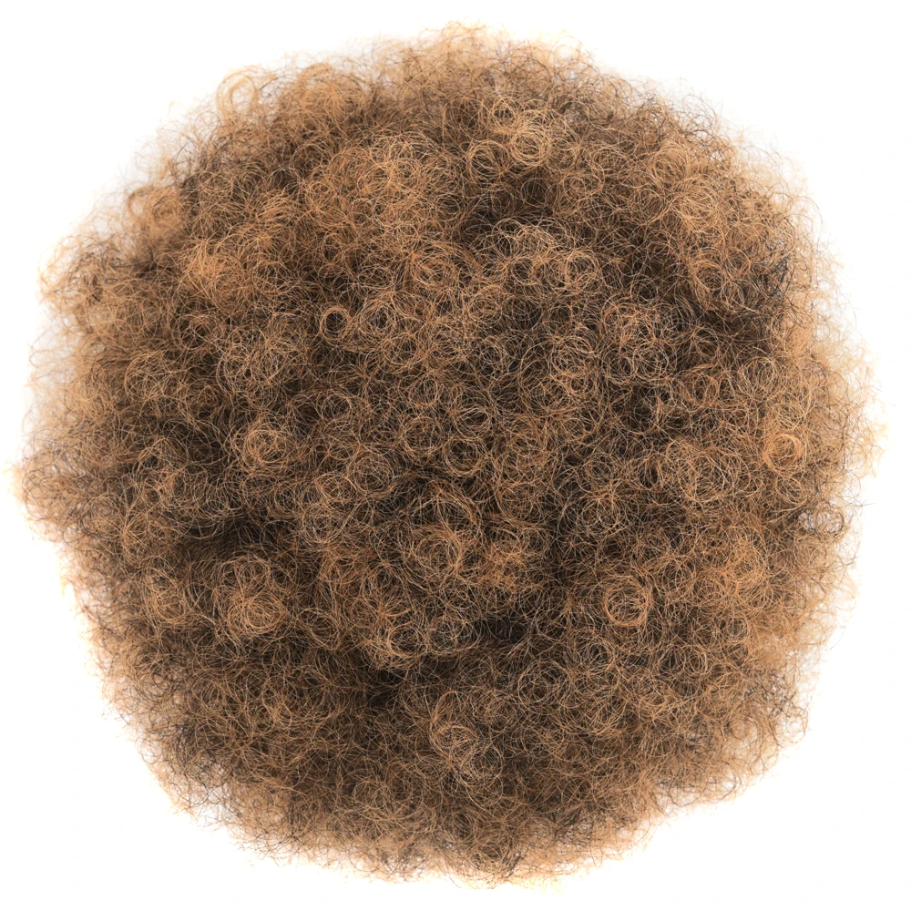 
Synthetic Afro Puff Drawstring Ponytail Short Kinky Curly Hair Bun Hair African American Black Short Curly Hair Extension 