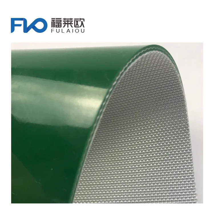 Endless smooth surface pvc flat sealing conveyor belt