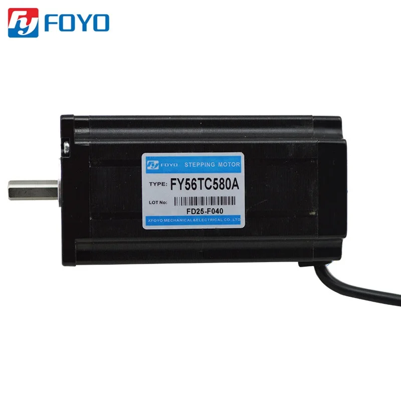 Xfoyo NEMA23 2.5Nm 355oz-in 3 Phase CNC Stepper Motor Drive Kit 106mm DC24-50V for Lathe Milling Machine