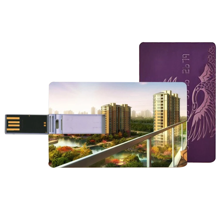 Рекламная Супер тонкая визитная карточка pendrive usb stick usb флешка
