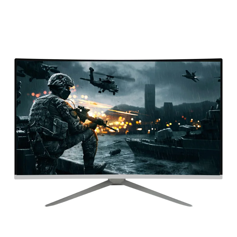 Full HD 32 Inch R1800 Curved 144Hz LED Monitor Ultra Wide Desktop Gaming Computer