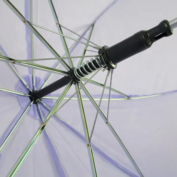 Environmental  Clear EVA  Transparent  Straight Umbrella