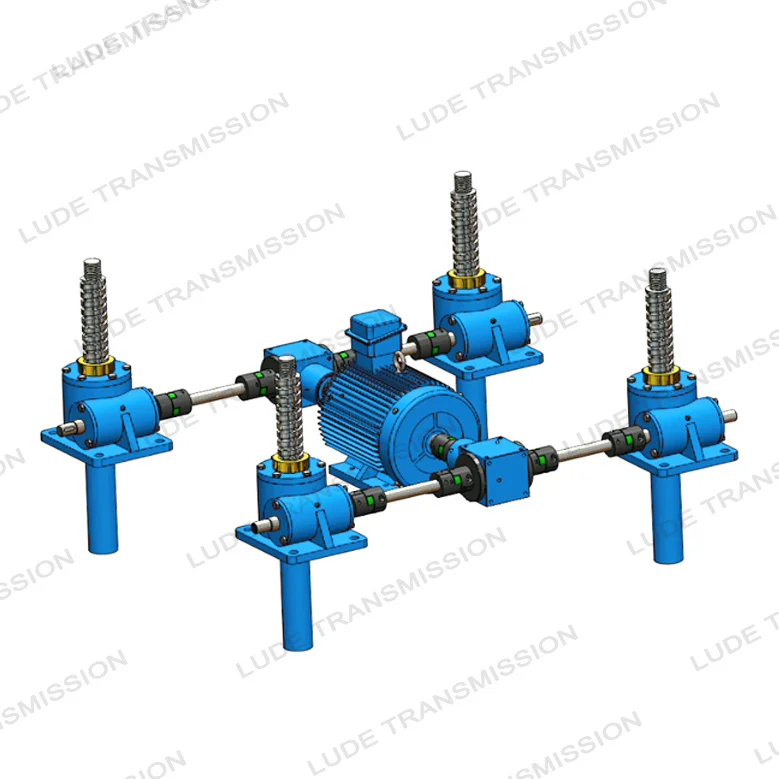 Винтовой домкрат червячного редуктора SWL