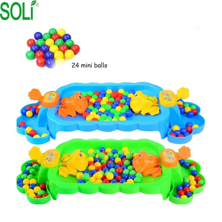 Table game frog peas toy double parent-child interaction board game