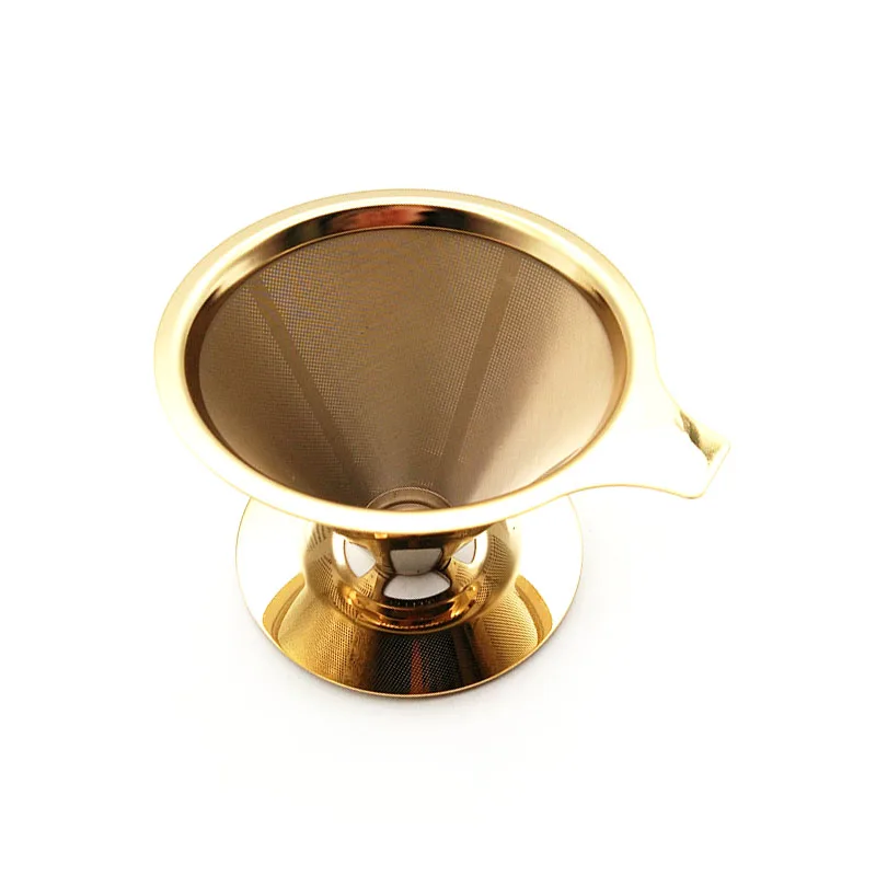 Кофейный фильтр из нержавеющей стали многоразового использования