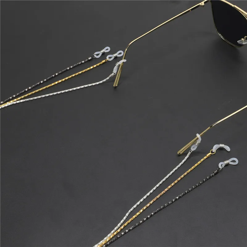 
Simple Gold Sunglasses Eye Glass Chain Eyewear Accessories For Women 