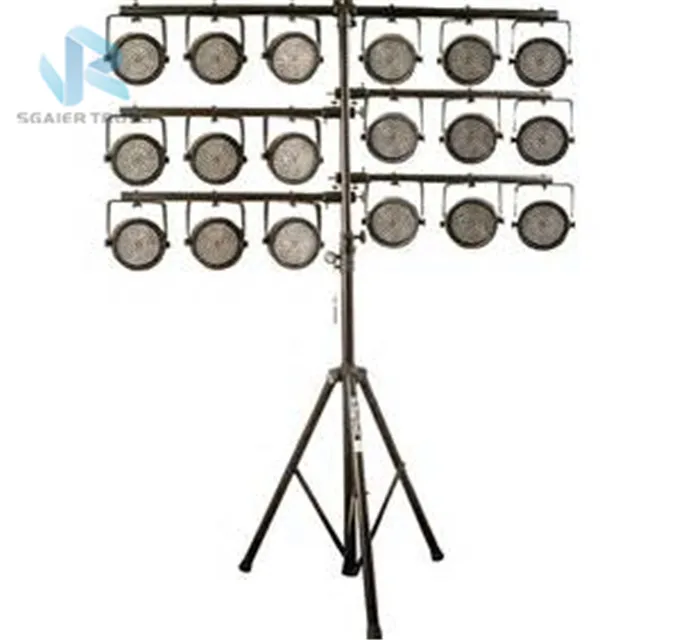 Hand manual crank portable lighting truss lift/light tower/metal stand
