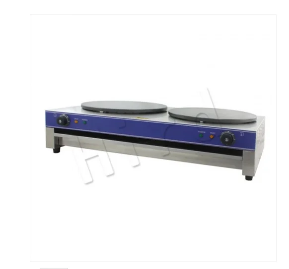 
Good Quality 40CM Single Head Stainless Steel Commercial Electric Crepe Maker 