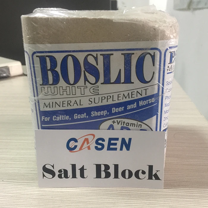 Different size licking salt block