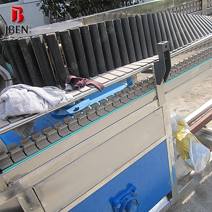 Непрерывный пастеризатор для бутылок с молоком и соком