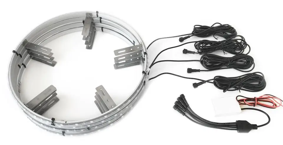 
Million Color Car LED Wheel Ring Light Kit 14