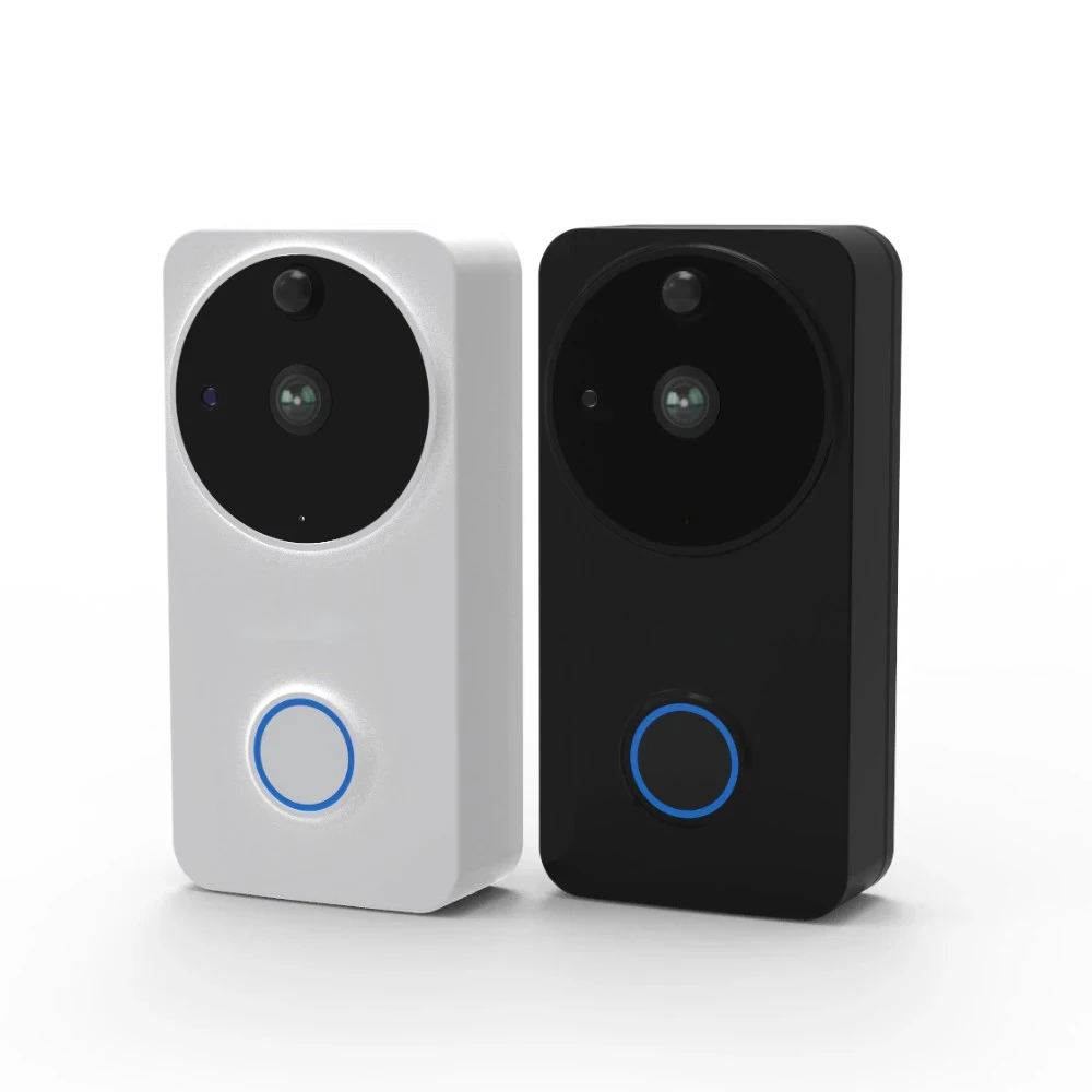 HD 720P Wireless Wifi APP Link Intercom System Battery Smart Home Security Video Visual Ring Doorbell IP Camera
