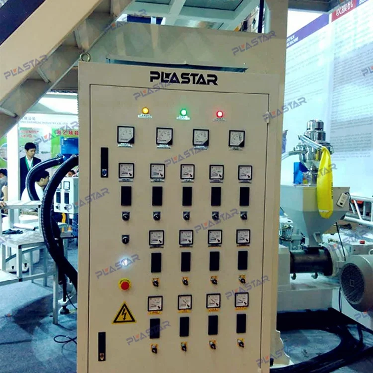 Factory Price Stable Running  Machine Type ABA Three Layers Ldpe/Hdpe Bio Plastic Film Blowing Machine Extruder