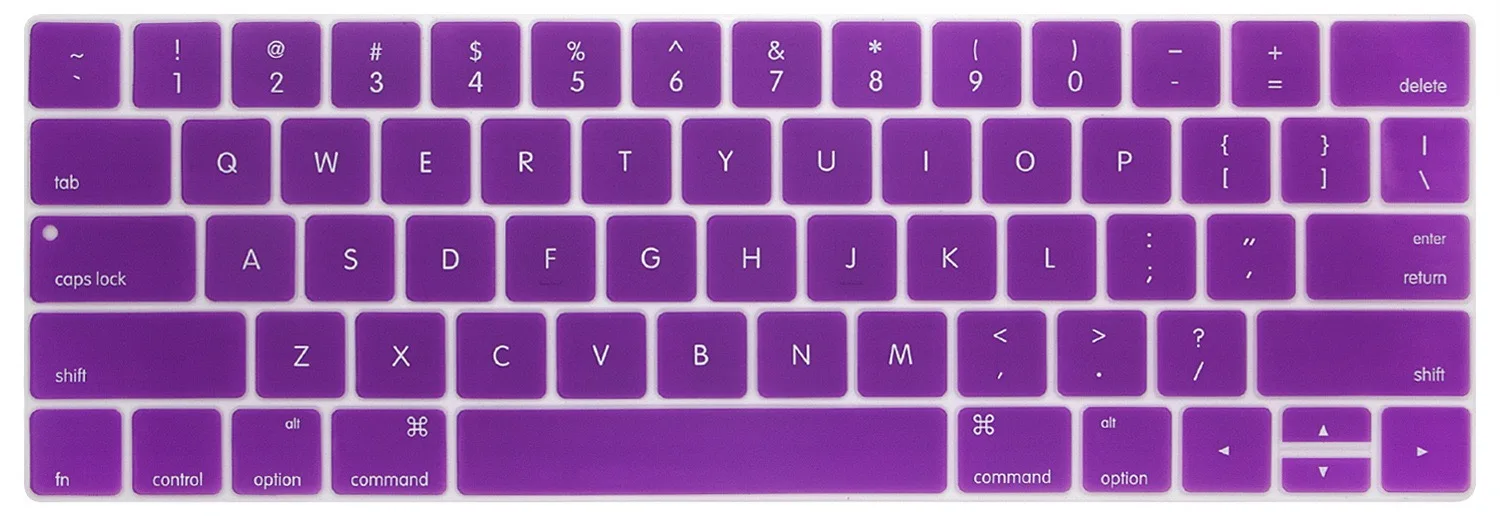 
Colorful Tablet Soft Silicone Keyboard Protector Cover For Macbook Pro 13 Air 15 With Touch Bar 