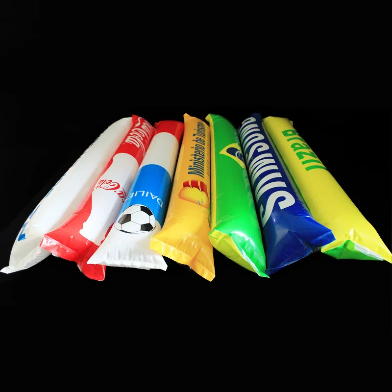 Inflatable led light up bang bang thunder cheering stick