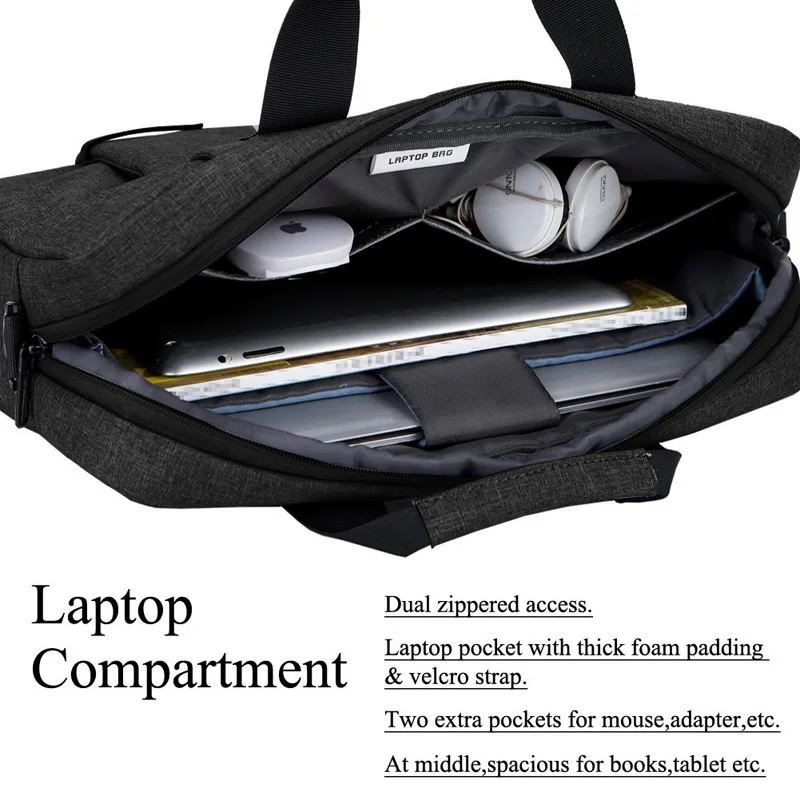 Multi-function Polyester laptop bag business Customized Logo briefcase bags women cheap laptop bag for women