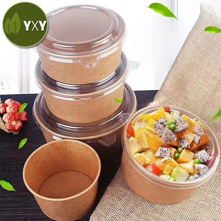 100% Food Grade Large Biodegradable Paper Pulp Bowl