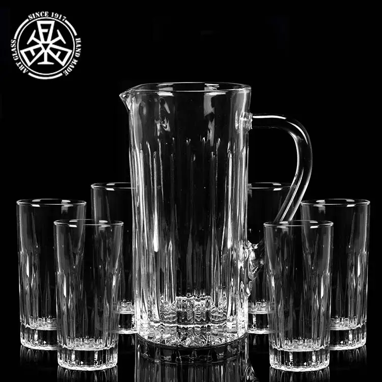 7 шт. Кристалл Ликер кувшин подарочный набор, питьевой сок корпоративный подарочный набор