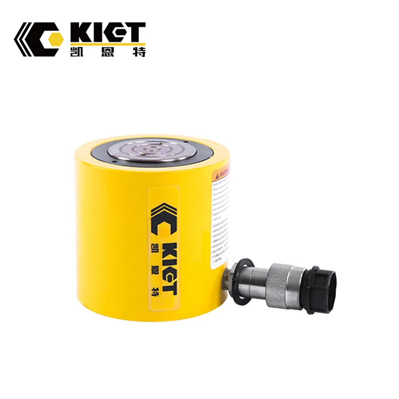 5-150TON capacity 6-62mm long stroke low height single acting flat hydraulic jack