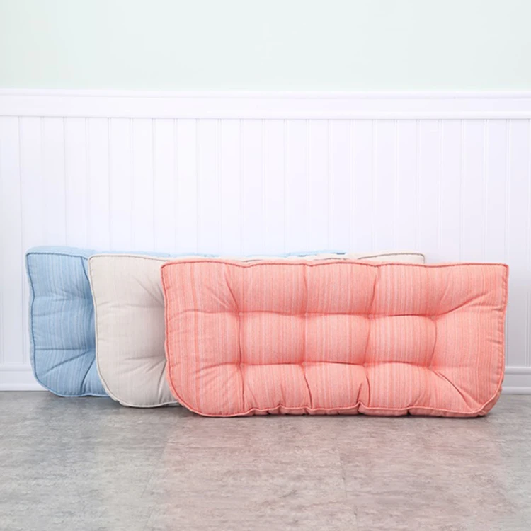Various styles comfortable bench chair soft  furniture cushion outdoor seat cushion