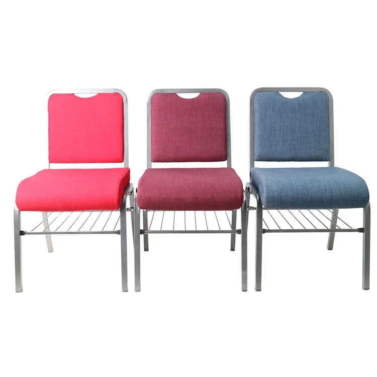 Hotel  chair wholesale cheap price modern stackable church chair