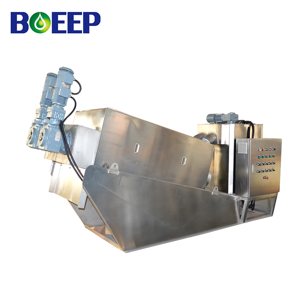 Сабо Бесплатная сточных вод, обезвоживание Ил очистных сооружений для промышленности