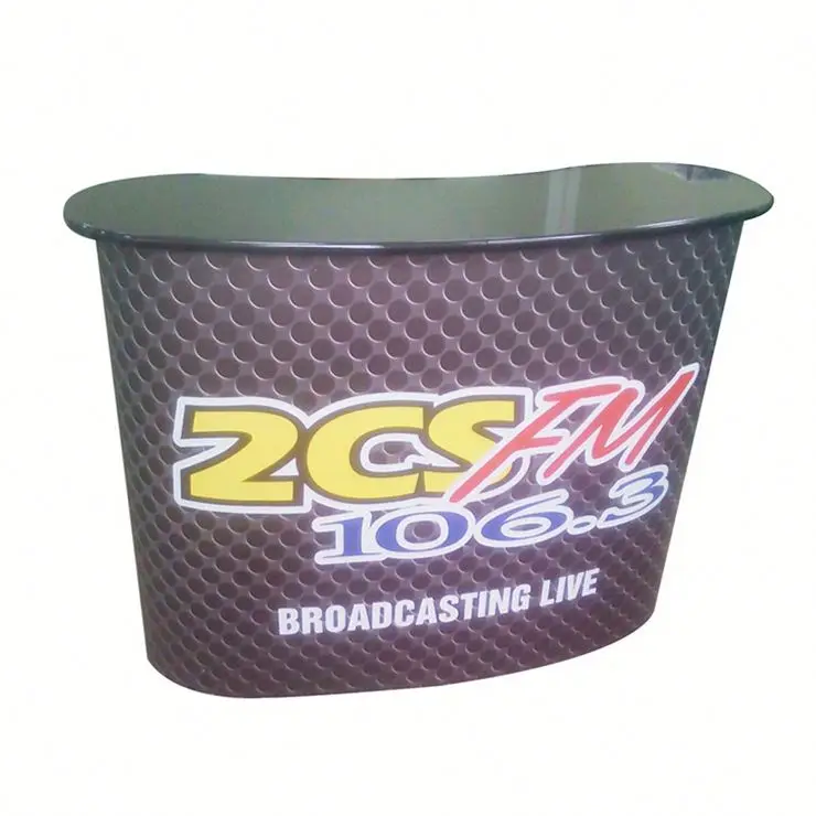 
Promotion Counter Portable Pop Up Counter Promotion Table Trade Shows Displays Table 