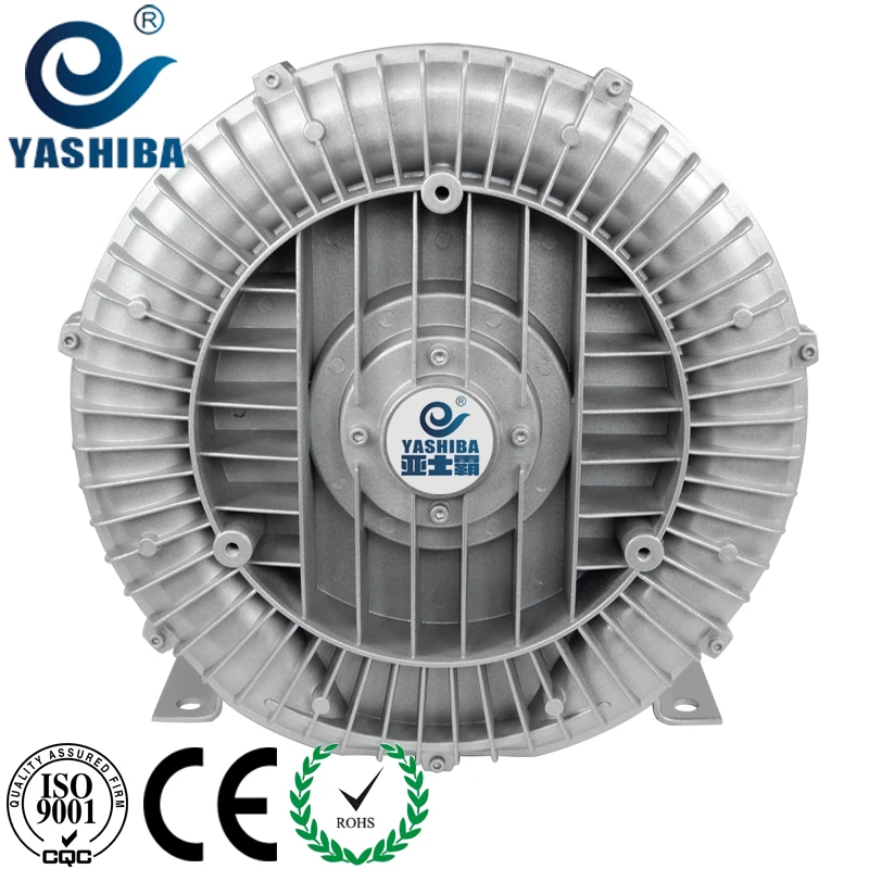 
YASHIBA high pressure mini air blower 4HP 3KW220v air side channel ring blower 