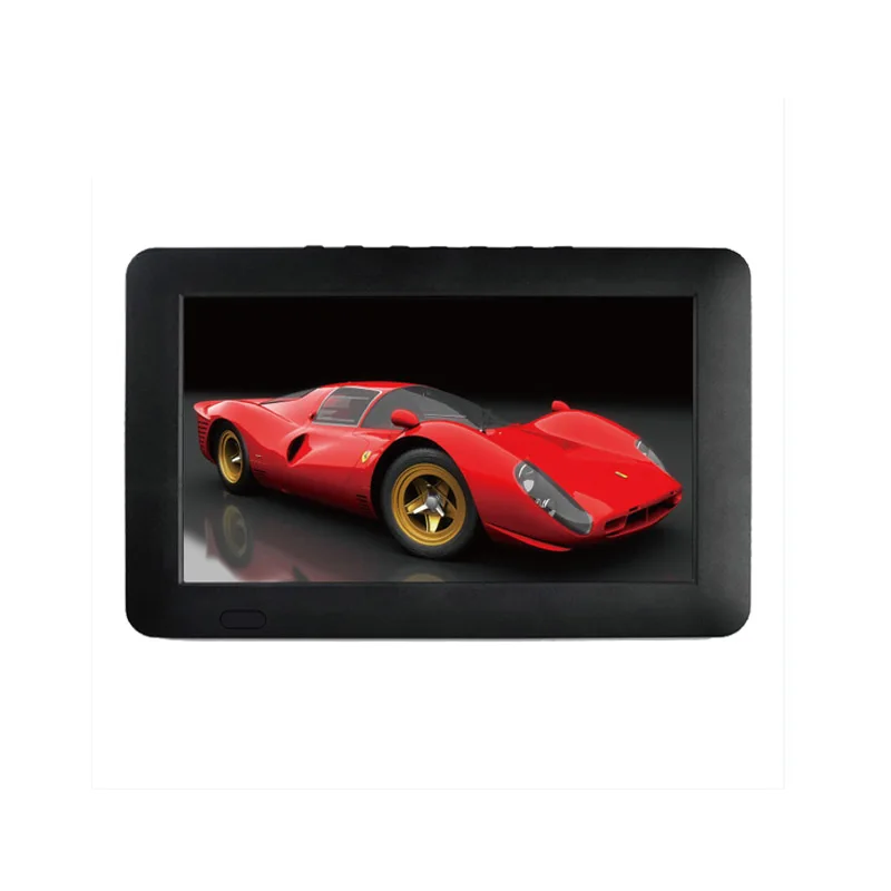 Акционной цене портативных цифрового ТВ 7-дюймовый аналоговый антенна для автомобиля Открытый DVBT2 монитор