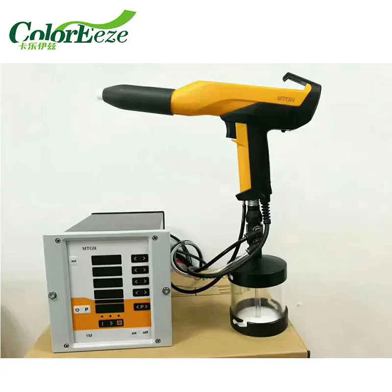 Электростатическое металлическое покрытие краски пистолет применение